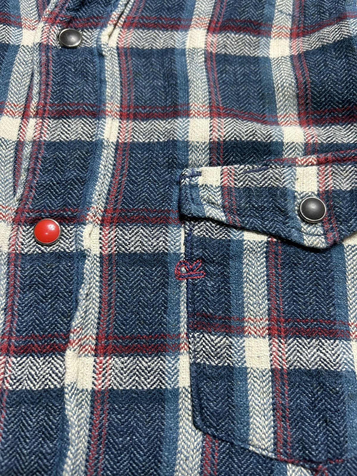 45rpm 2000s 45RPM Western Plaid Snap Button Up Shirt Size US S / EU 44-46 / 1 - 3 Thumbnail