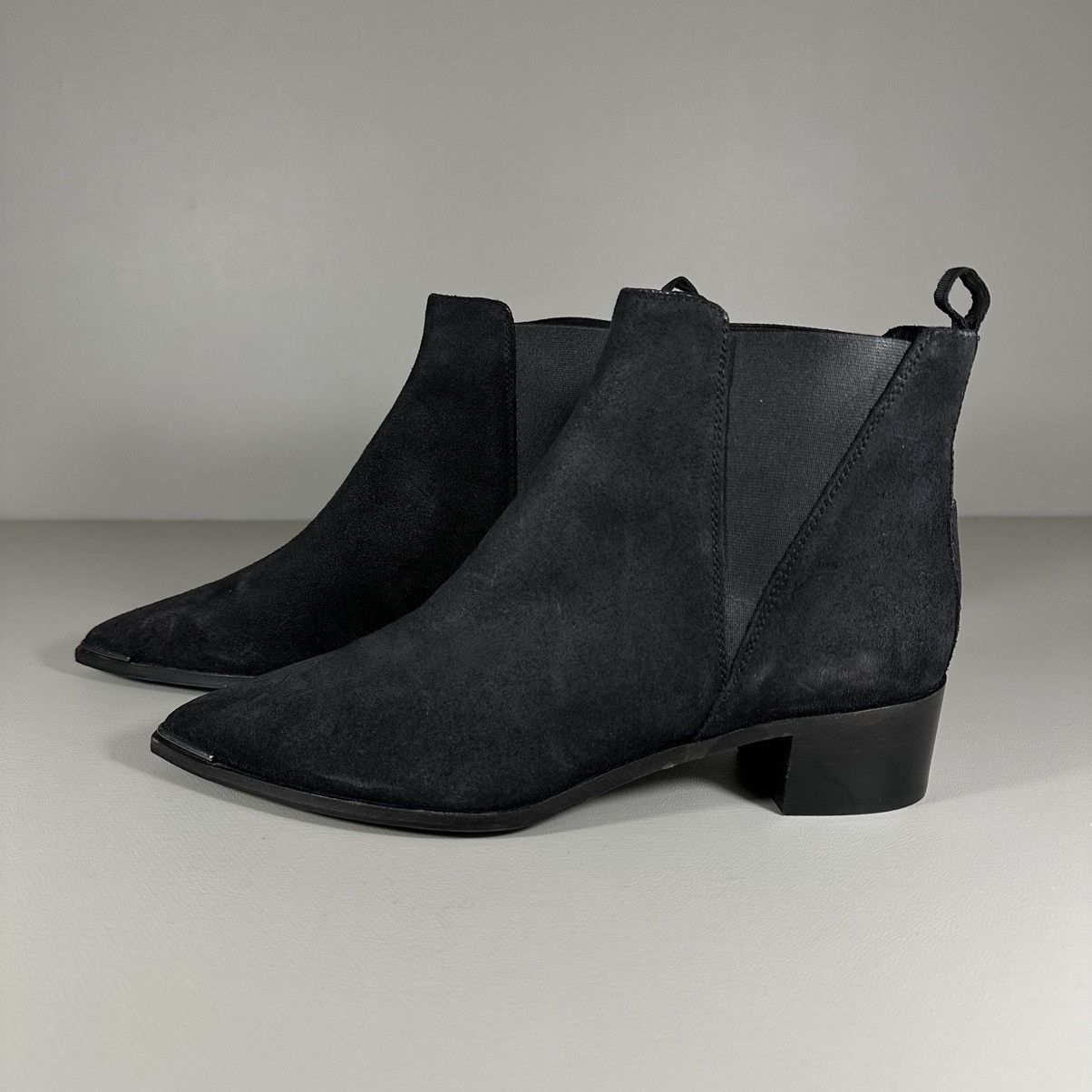 Acne Studios Acne Studios Suede Grosgrain Trim Chelsea Boots Women’s Size US 11 / IT 41 - 1 Thumbnail