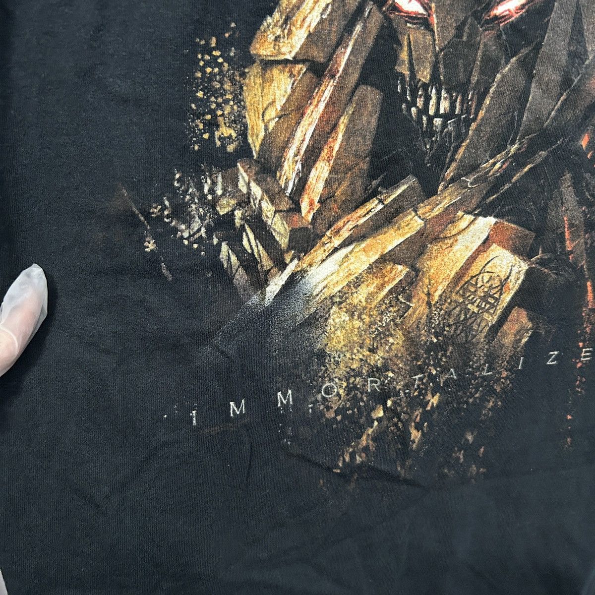 Other Disturbed Immortalized Black Graphic Tshirt Size S - "Amado" Size US S / EU 44-46 / 1 - 7 Thumbnail