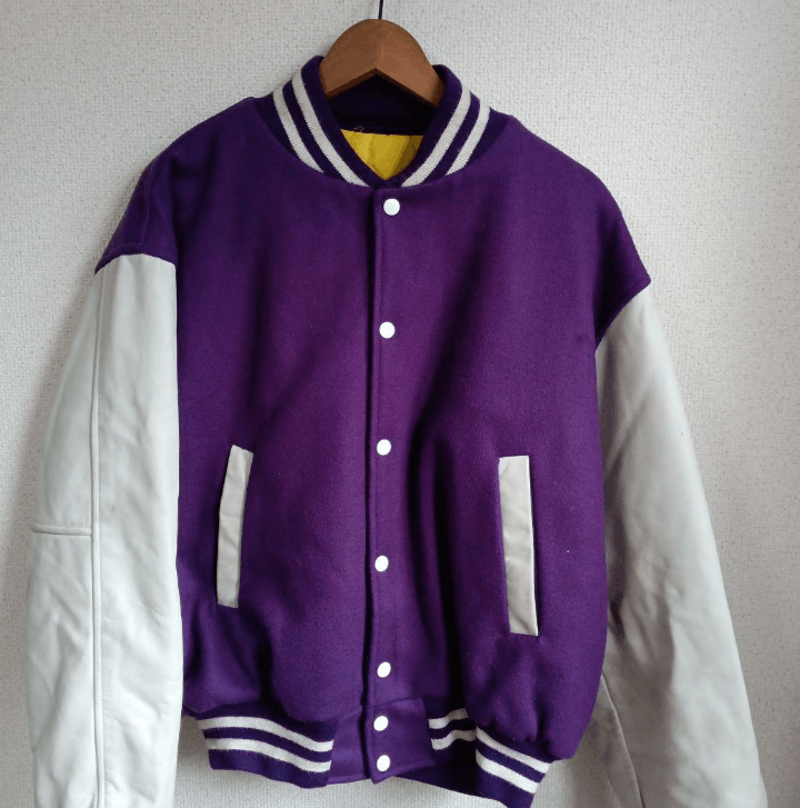 Bape 1998s A BATHING APE “UNIVERSITY” stadium jacket Size US L / EU 52-54 / 3 - 4 Thumbnail