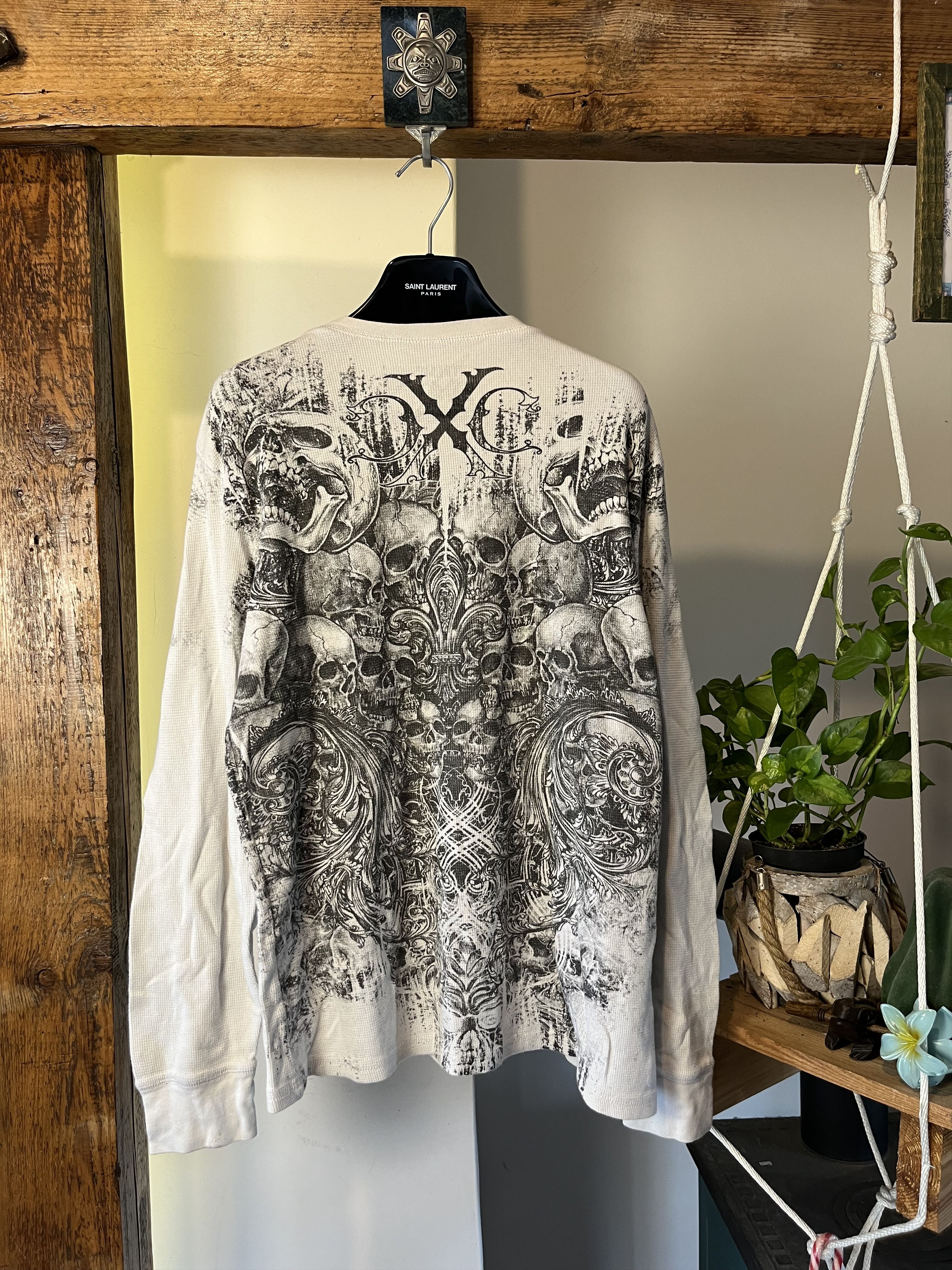 Affliction × Vintage Vintage y2k Tribal Tattoo Affiction Opium Style Size US L / EU 52-54 / 3 - 2 Thumbnail