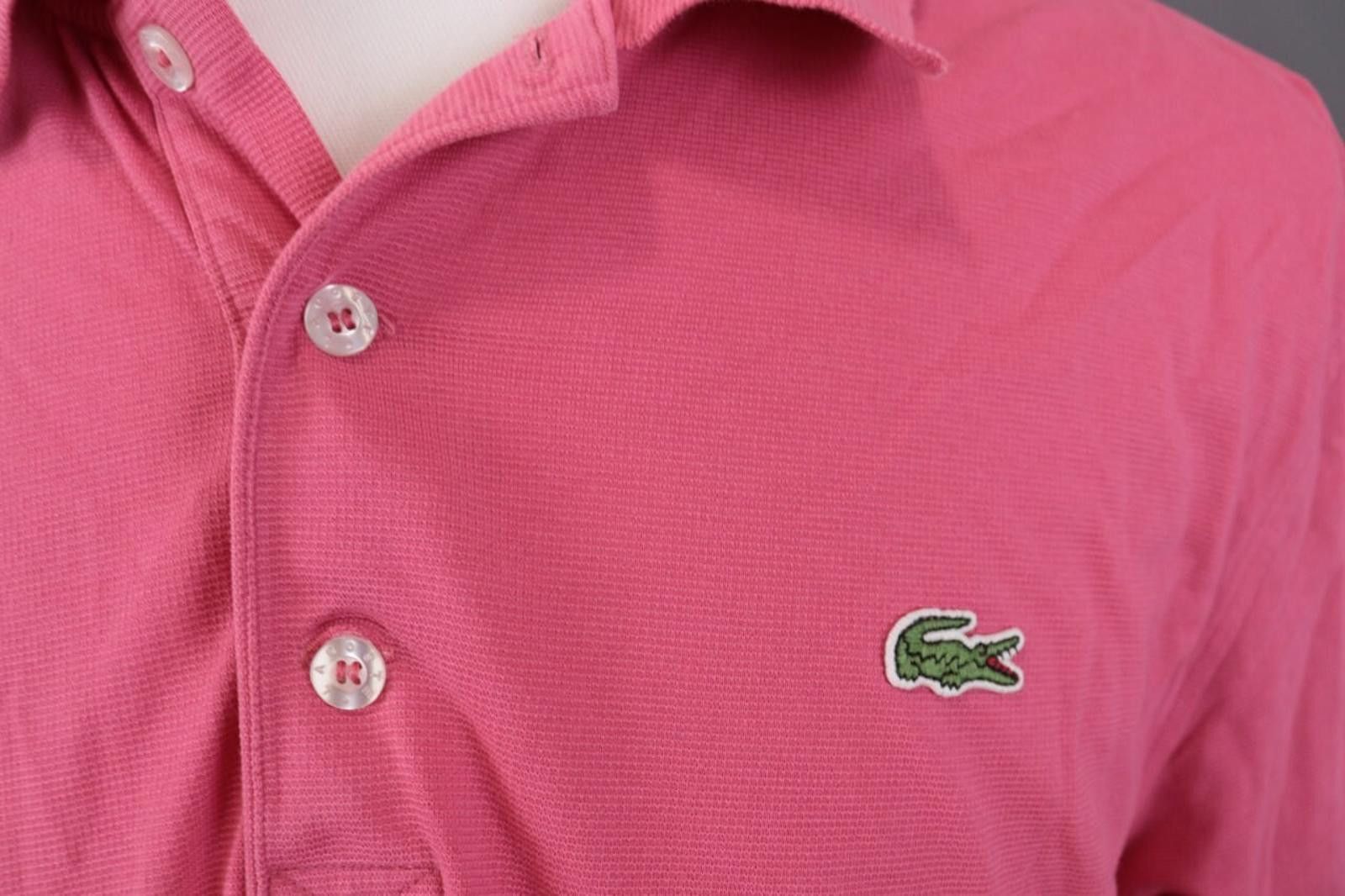 Lacoste Lacoste Sport Pink Polo Shirt Size FR 7 / US XXL Size US XXL / EU 58 / 5 - 3 Thumbnail