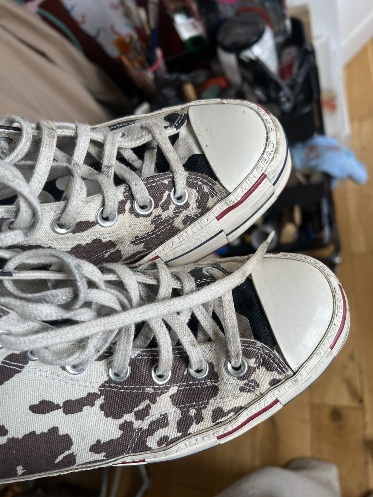 Brain Dead × Converse Converse x brain dead cow Size US 9 / EU 42 - 4 Thumbnail