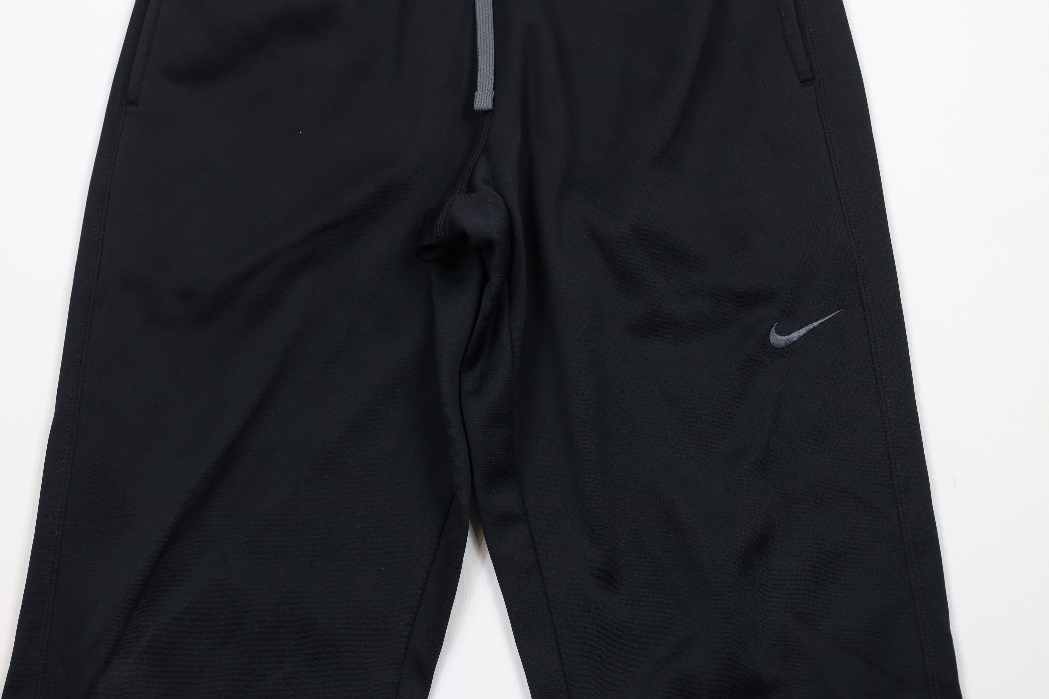 Nike × Vintage Vintage Y2K Nike Scott Mini Swoosh Wide Leg Sweatpants Size US 34 / EU 50 - 3 Thumbnail