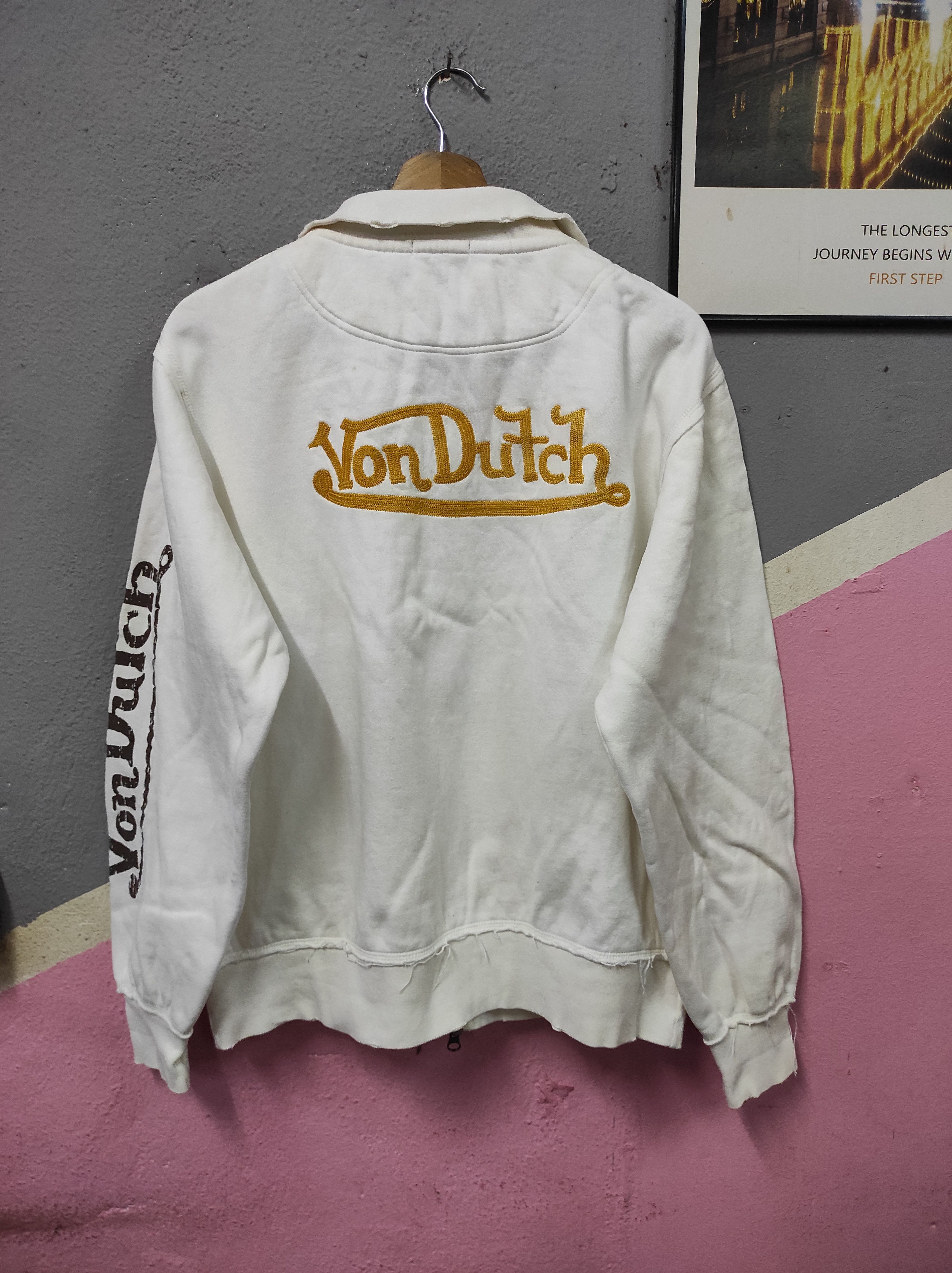 Von Dutch VON DUTCH EYE POP SPELLOUT JACKET SWEATER Size US L / EU 52-54 / 3 - 2 Thumbnail