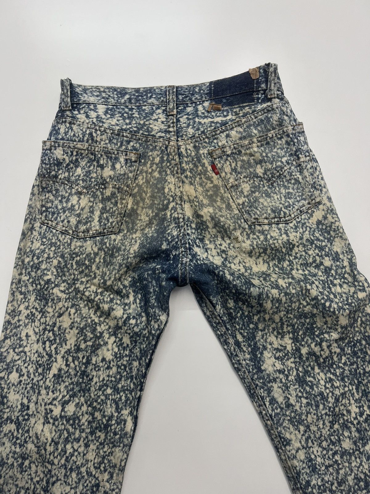 Levi's Vintage 80s Levi's Acid Wash Denim Jeans Size 30 Size US 30 / EU 46 - 7 Thumbnail