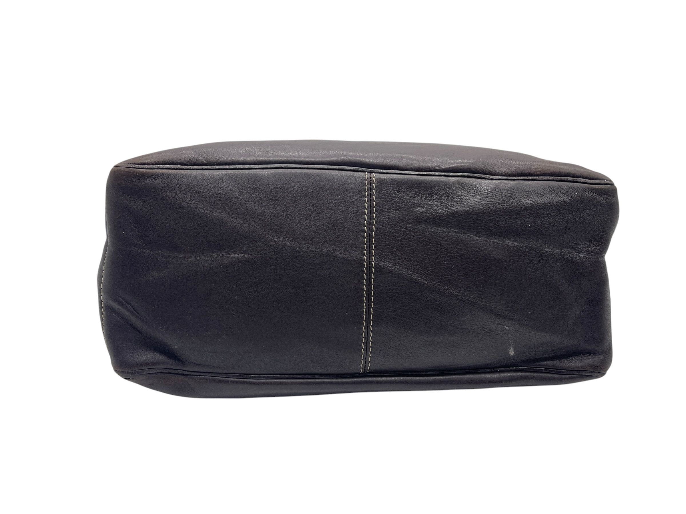 Celine Celine Boogie Bag Brown Leather Vintage Y2K Made in Italy Size ONE SIZE - 10 Thumbnail