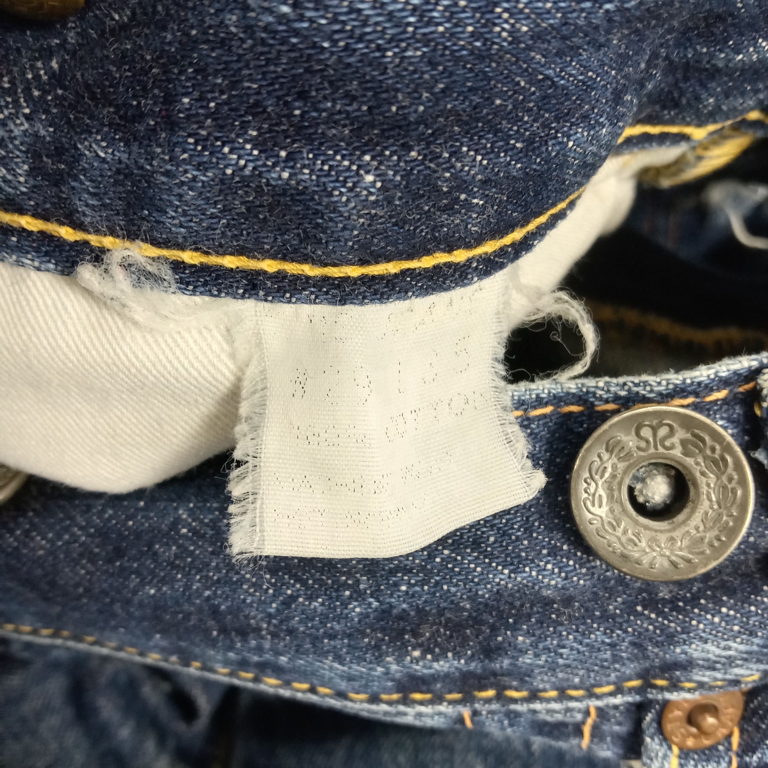 Evisu × Vintage Evis Japanese Brand Daicock Custom Art Denim Jeans Size US 28 / EU 44 - 17 Thumbnail