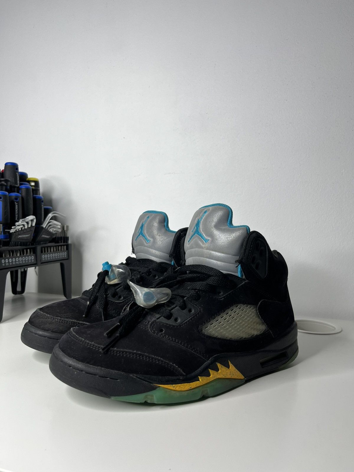 Jordan Brand Jordan 5 Retro Aqua Size US 8.5 / EU 41-42 - 1 Thumbnail