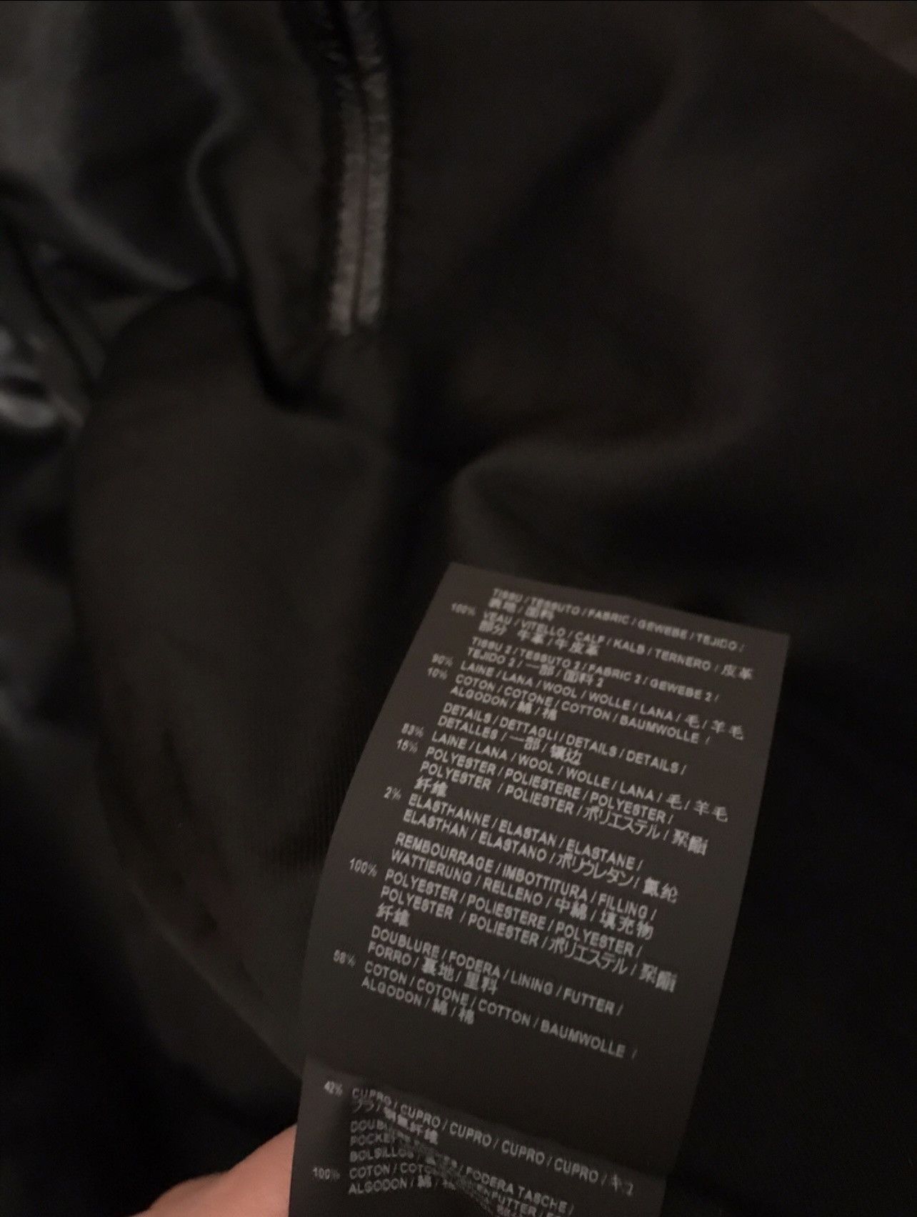 Saint Laurent Paris *2017* Saint Laurent Paris Ikarus Leather Bomber Sz. 54 Size US L / EU 52-54 / 3 - 7 Thumbnail