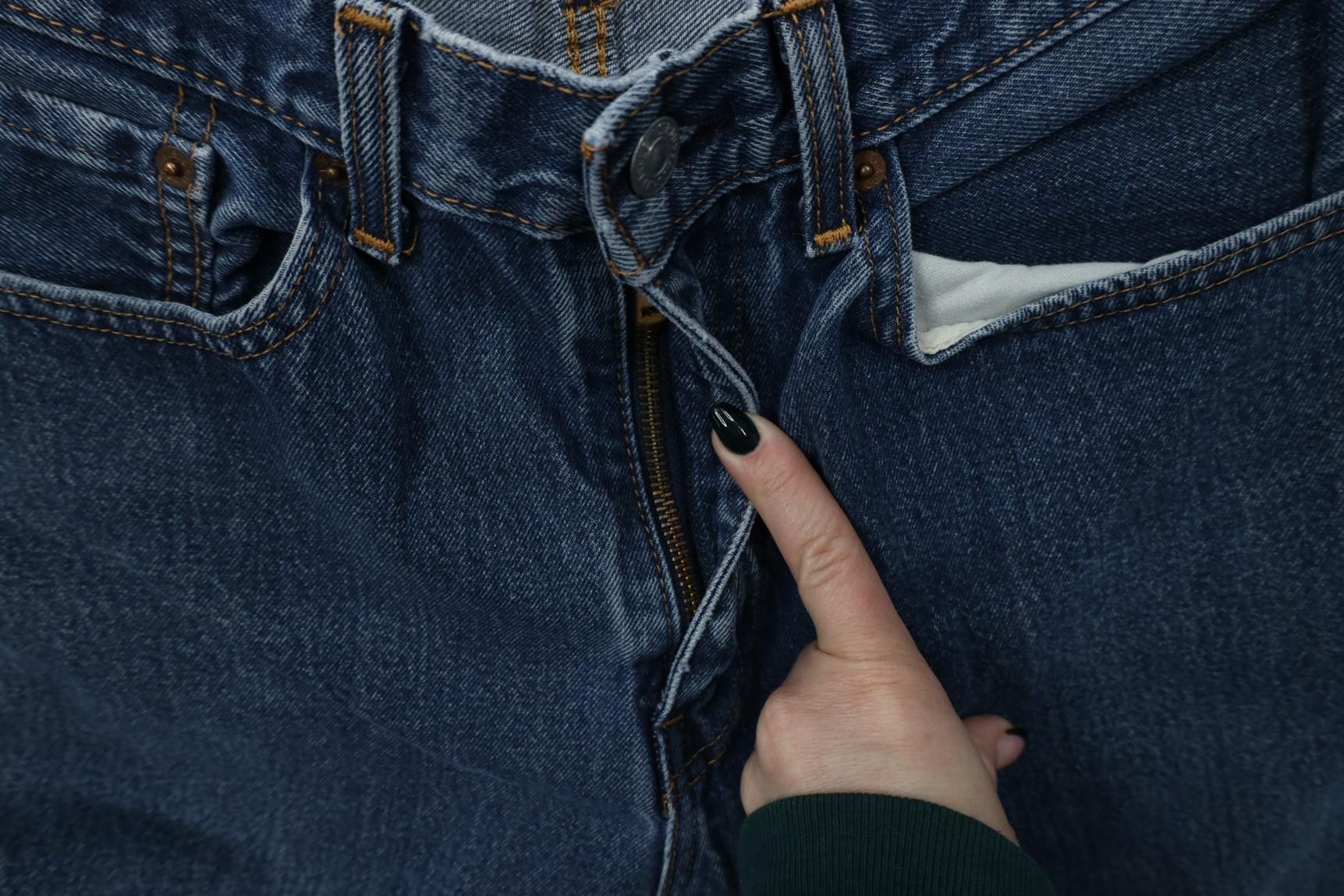 Levi's Vintage Y2K Levis 505 Regular Fit Straight Leg Denim Jeans Size US 34 / EU 50 - 6 Thumbnail