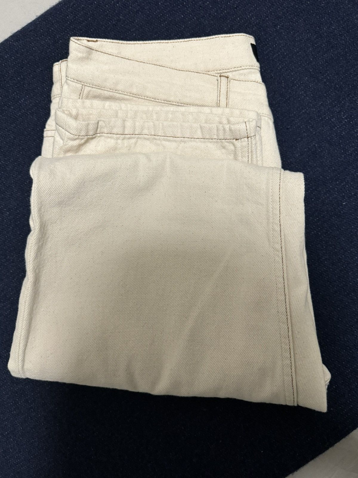 A.P.C. APC off white jeans Size US 32 / EU 48 - 6 Thumbnail