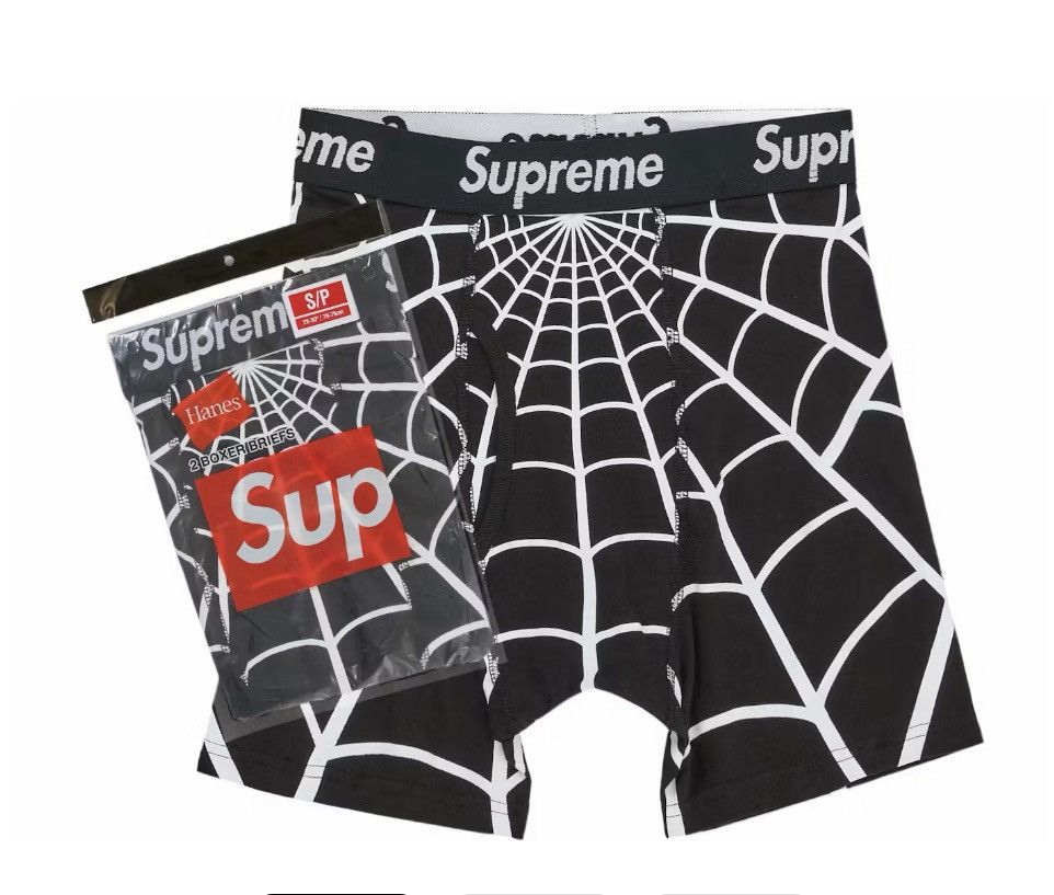 Supreme Supreme Hanes Spiderman Box Briefs Size ONE SIZE - 1 Thumbnail