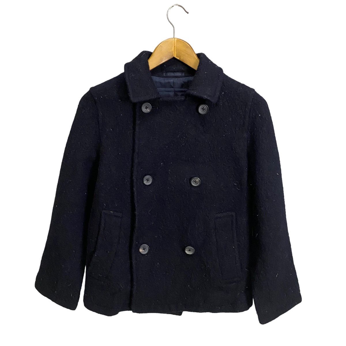 Margaret Howell Margarett Howell wool cropped double breasted coat jacket Size S / US 4 / IT 40 - 1 Thumbnail