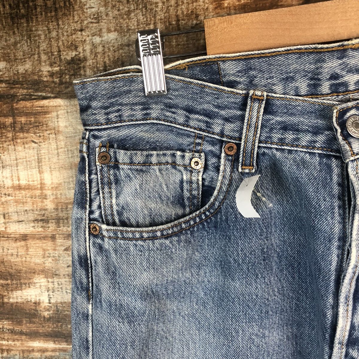 Levi's DL Levis 501 Blue jeans Denim Pants #C273 Size US 32 / EU 48 - 7 Thumbnail