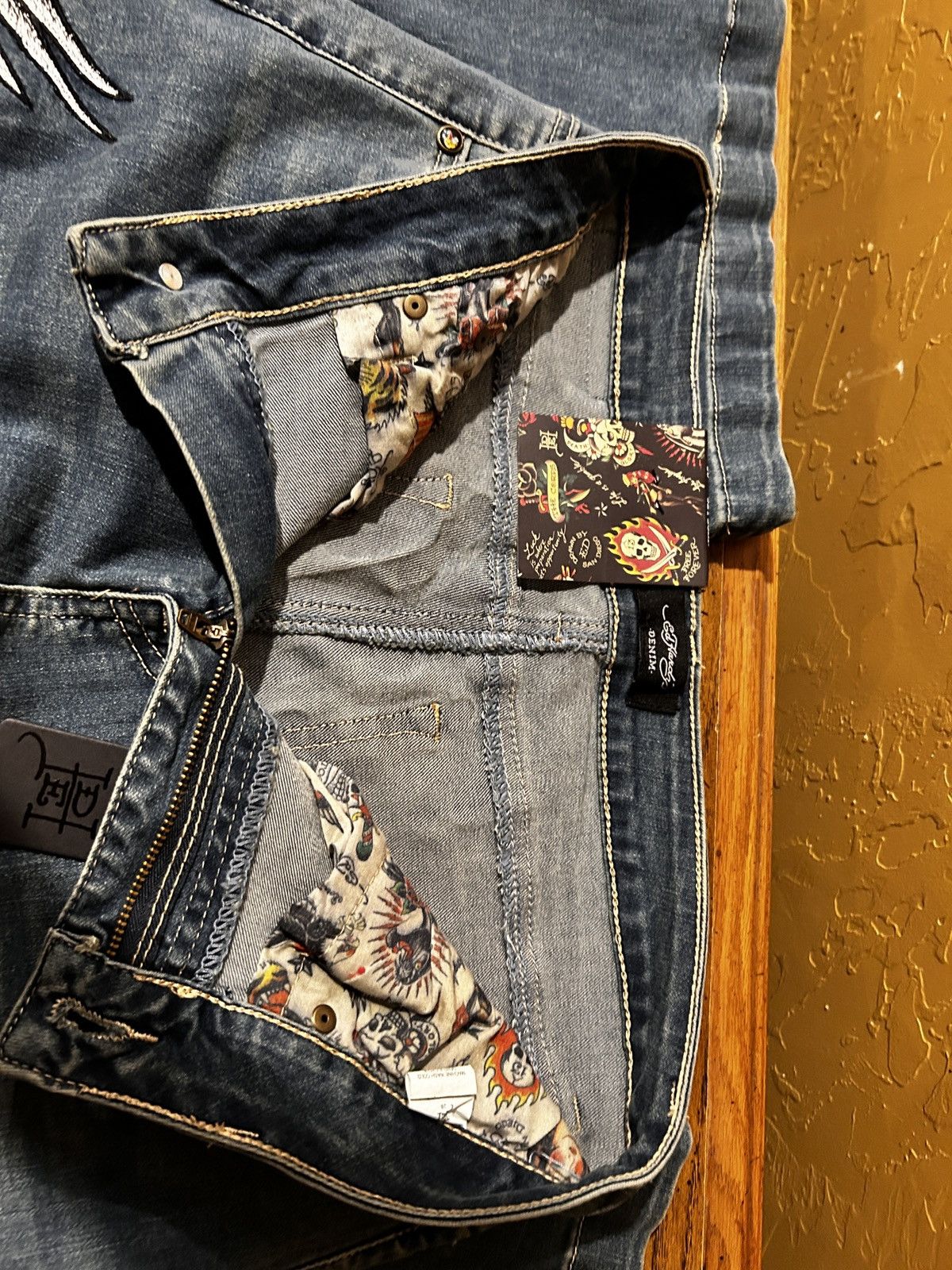 Ed Hardy Ed Hardy eagle jeans Size 28" / US 6 / IT 42 - 8 Thumbnail