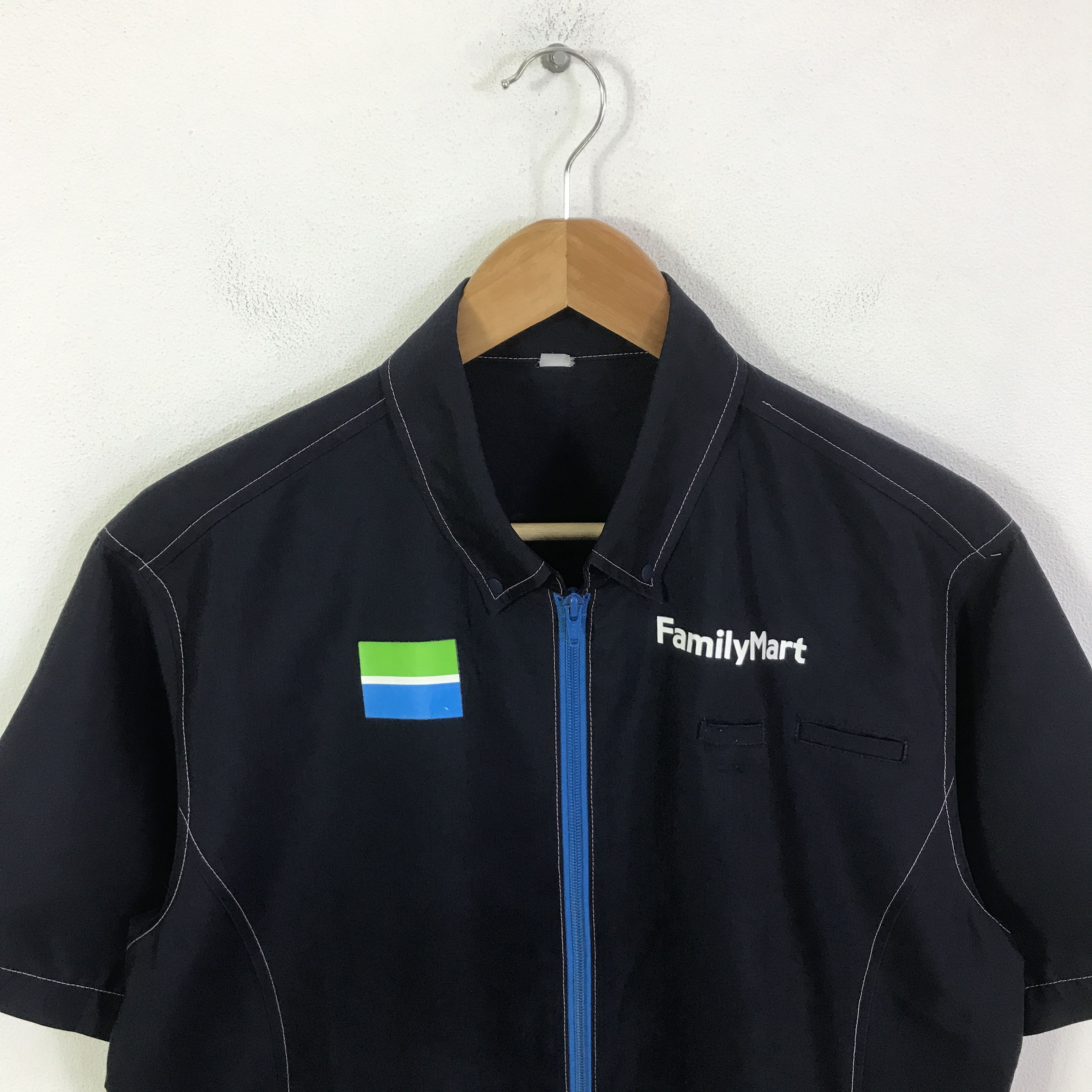 Japanese Brand family mart japan shirt jacket K124B19 Size US L / EU 52-54 / 3 - 3 Thumbnail