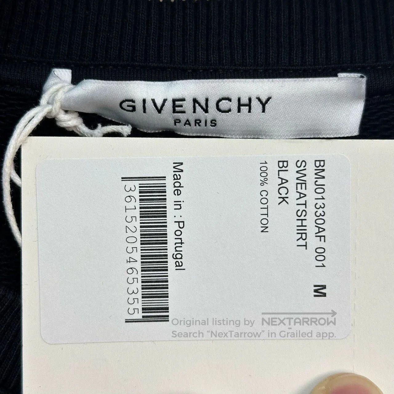 Givenchy Givenchy Embroidered Sweatshirt with Tiger Design. Size US M / EU 48-50 / 2 - 3 Thumbnail