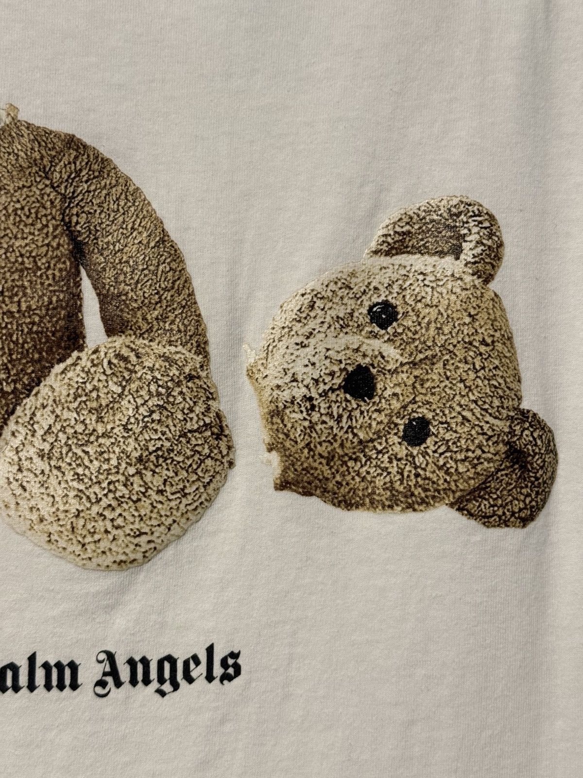 Palm Angels Palm Angels Tedy Bear Tee T-Shirt Shirt White Size US L / EU 52-54 / 3 - 4 Thumbnail