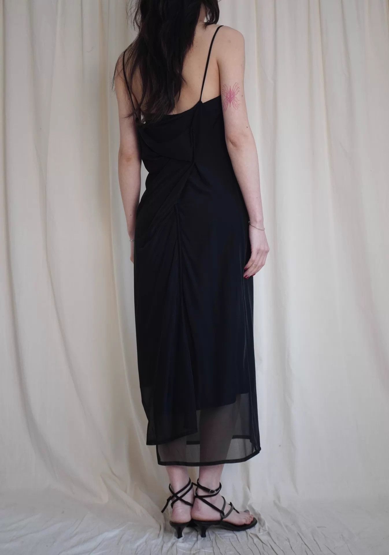 Yohji Yamamoto Yohji Yamamoto Noir 2000SS Structured Cami Dress Size 3 Size L / US 10 / IT 46 - 8 Thumbnail