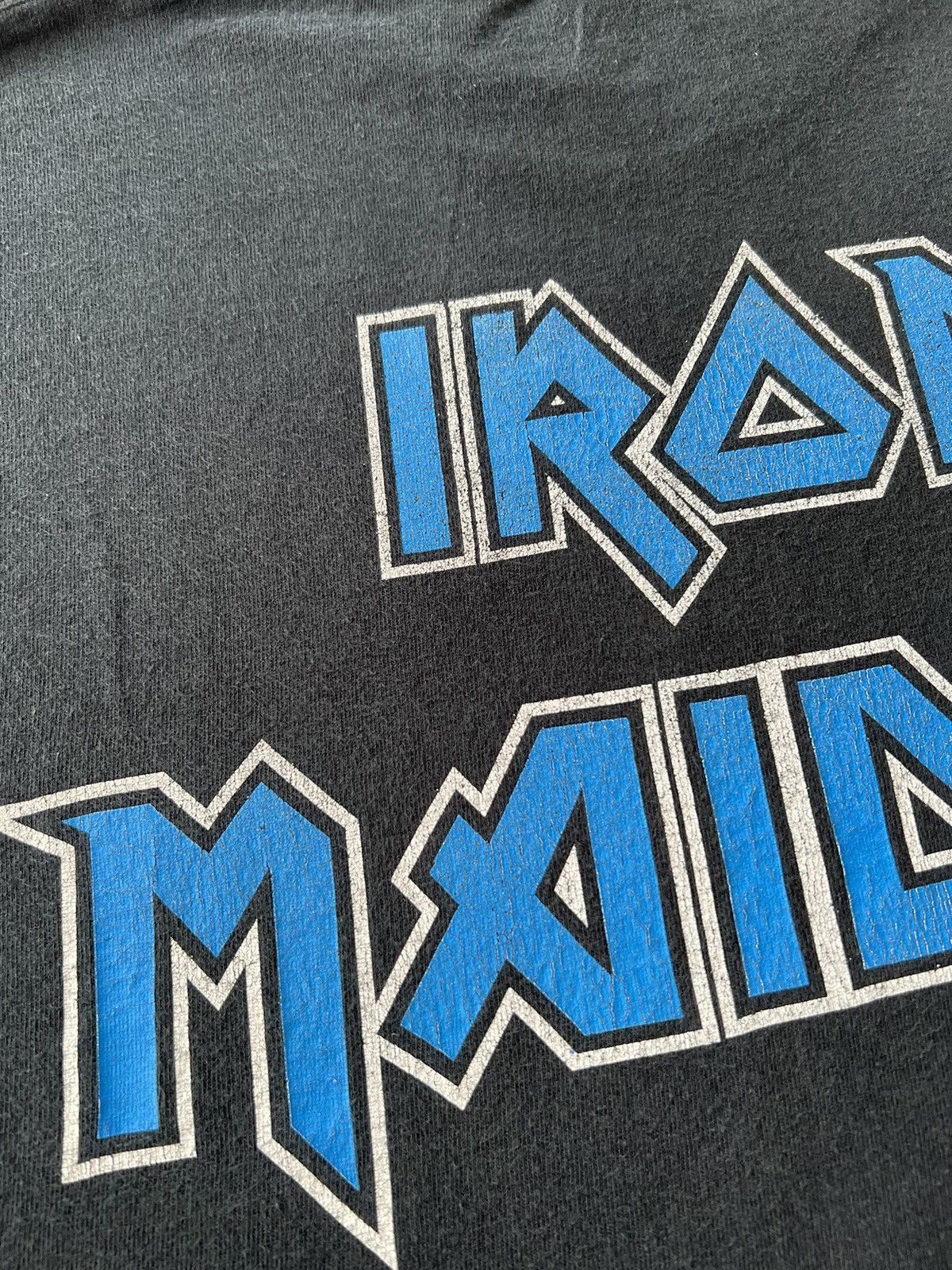 Band Tees Vintage 2000s Iron Maiden The Trooper England Black T-shirt Size US M / EU 48-50 / 2 - 18 Thumbnail