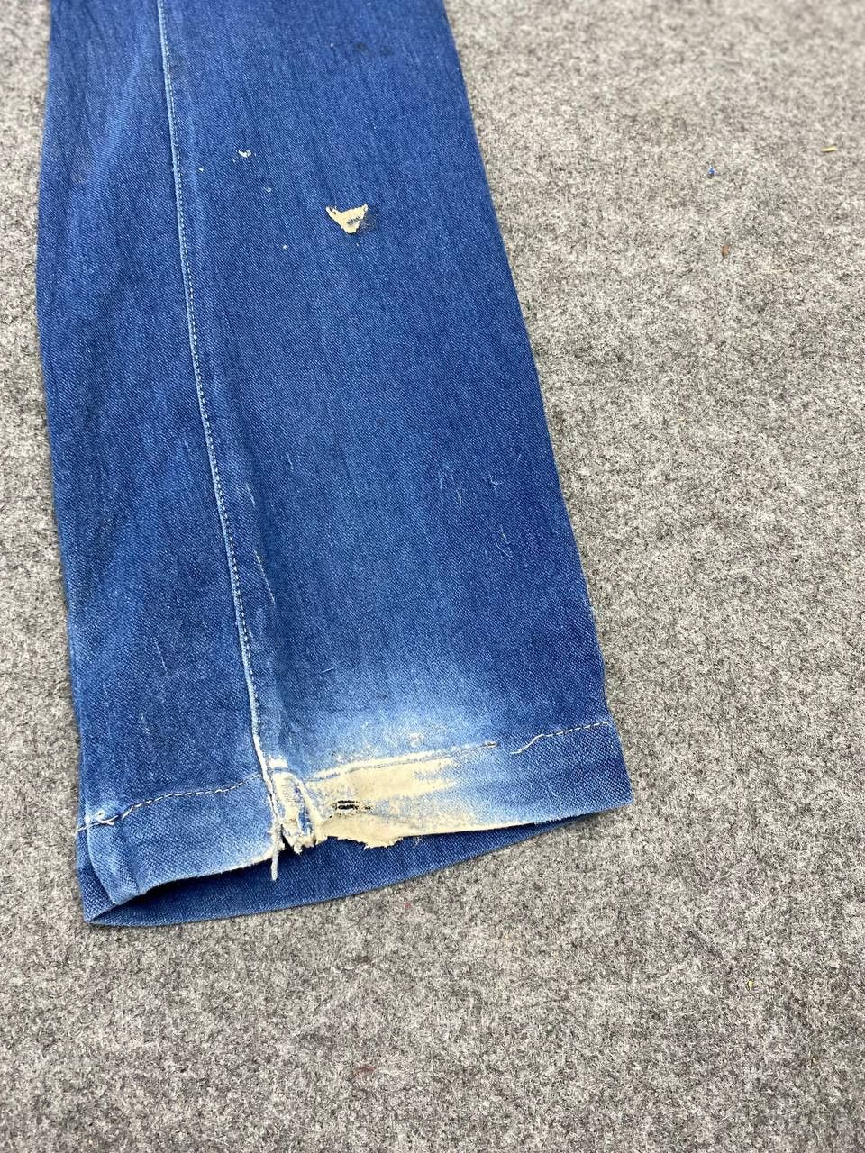 Japanese Brand fieldcore cargo aerolight distressed denim Size US 34 / EU 50 - 4 Thumbnail