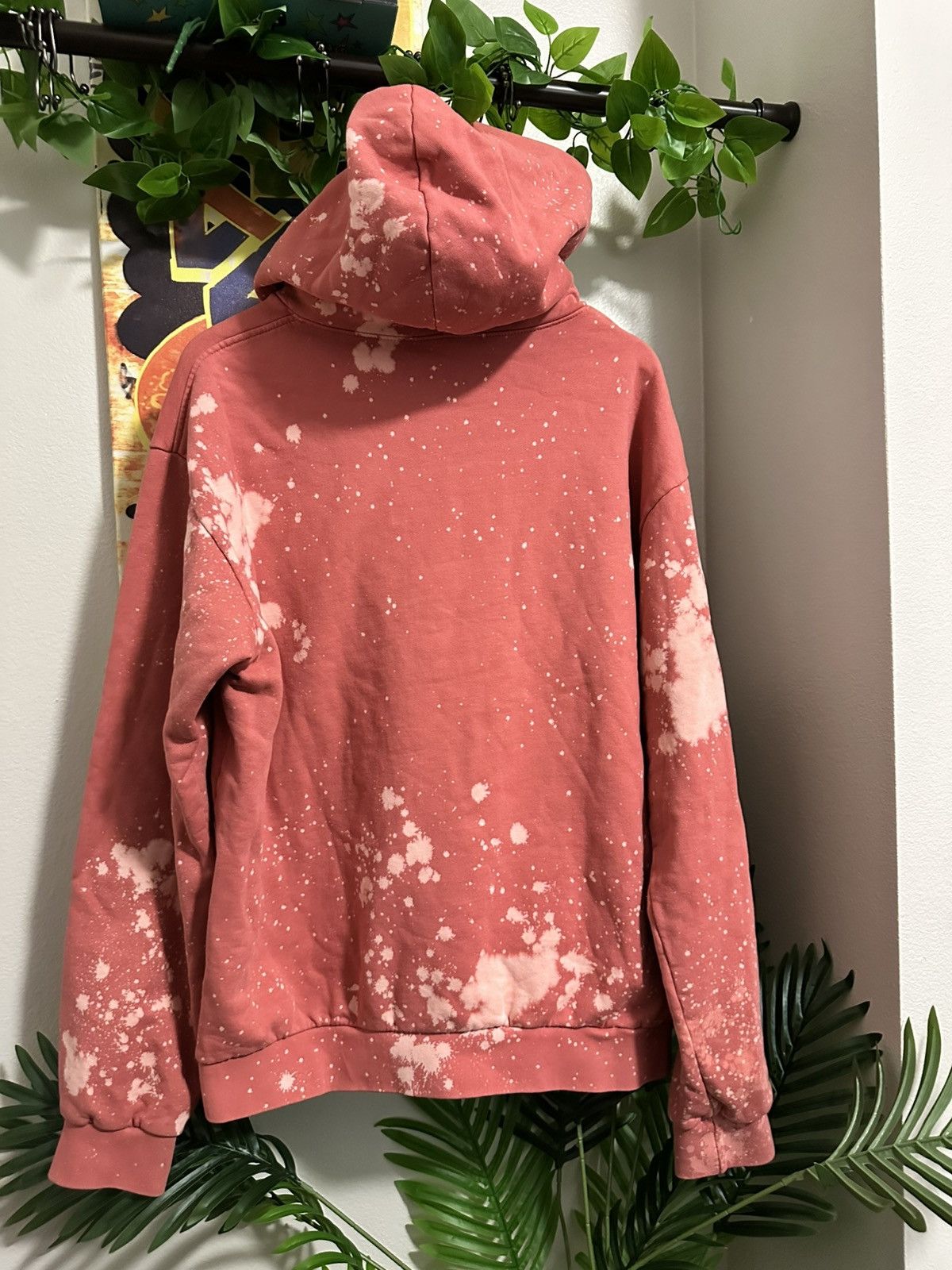 Other Salmon dyed hoodie blank. Came from TMG. Size US XL / EU 56 / 4 - 2 Thumbnail