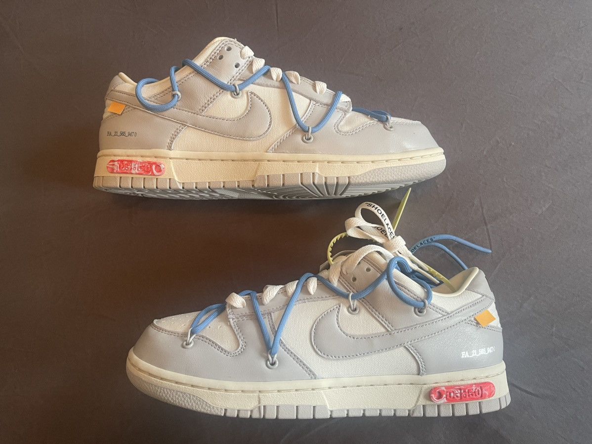 Nike × Off-White Off White Nike Dunk Lot 5 size 9 Size US 9 / EU 42 - 1 Thumbnail