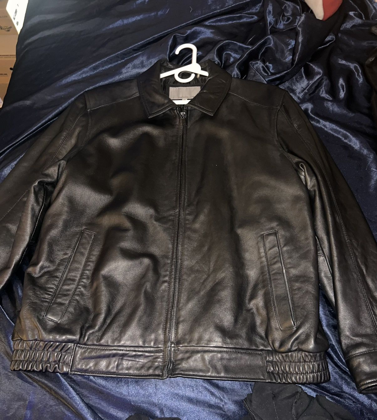 Wilsons Leather Gently used 90s/2000s Wilson Leather Jacket Size US XL / EU 56 / 4 - 1 Thumbnail