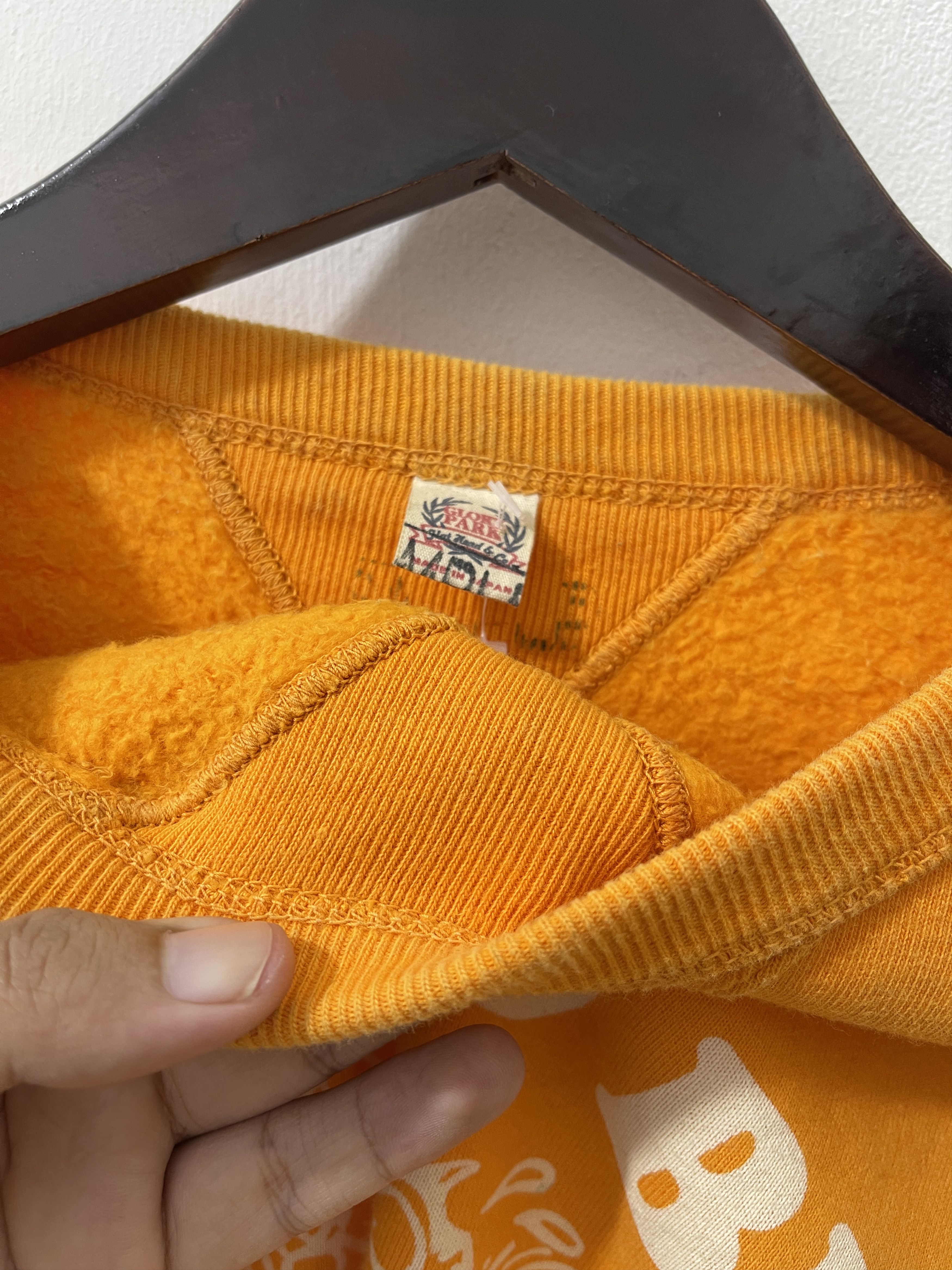 Vintage 60s SAMPLE Glory Park Japan Archive Rugby Sweatshirts Size US L / EU 52-54 / 3 - 4 Thumbnail