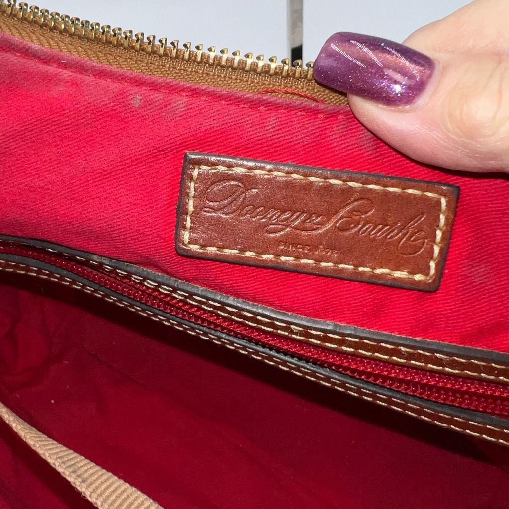 Dooney & Bourke Dooney & Bourke Pebble Grain Zipper Pocket Sac with matching Wallet Size ONE SIZE - 11 Thumbnail