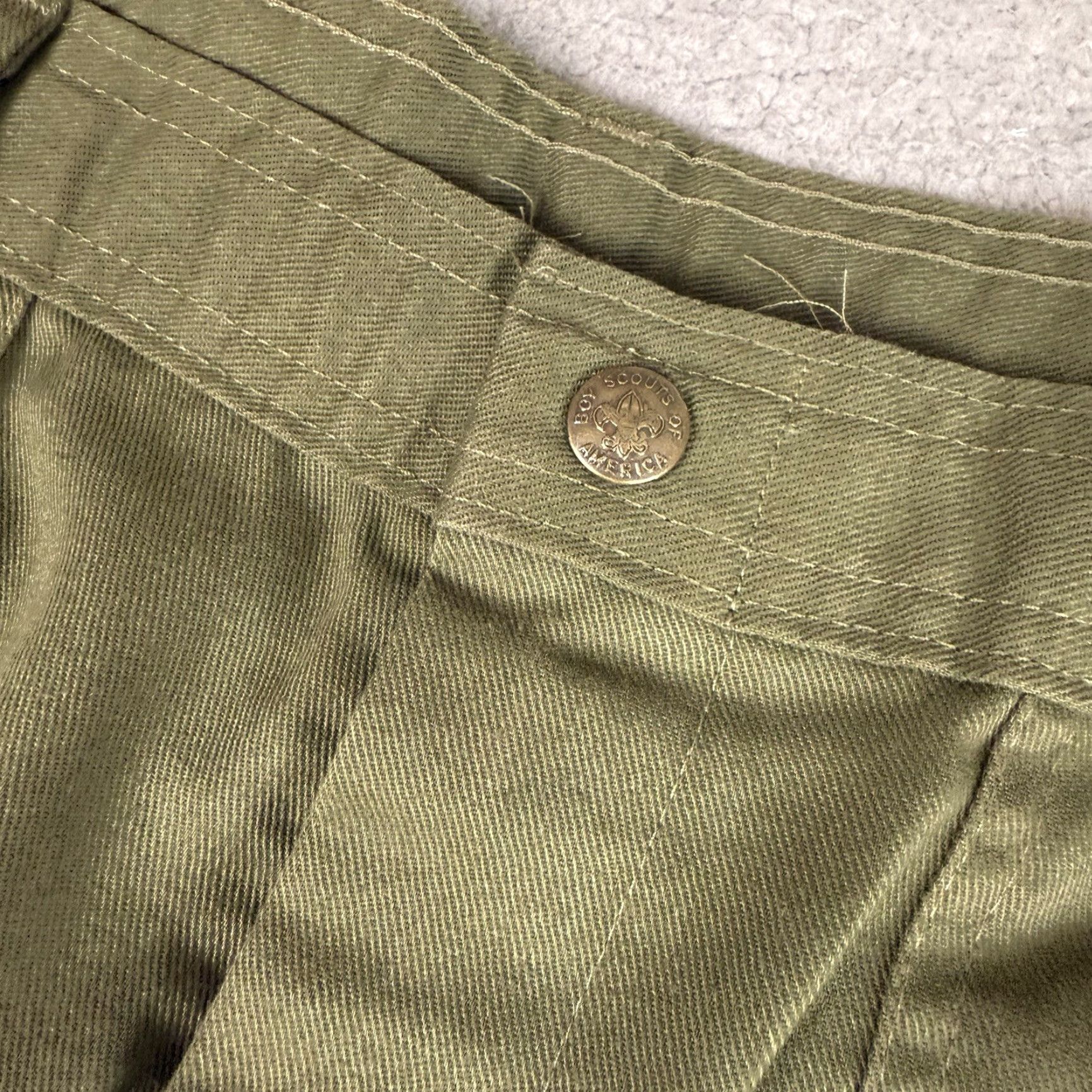 Vintage VINTAGE Boy Scouts Pants Mens 30x26 Green BSA Cargo Uniform Real 80s 90s Retro American Classic Size US 30 / EU 46 - 4 Thumbnail