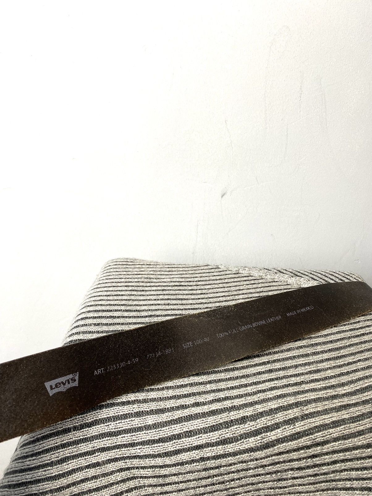 Levi's Vintage Levi’s Leather Belt Size ONE SIZE - 5 Thumbnail