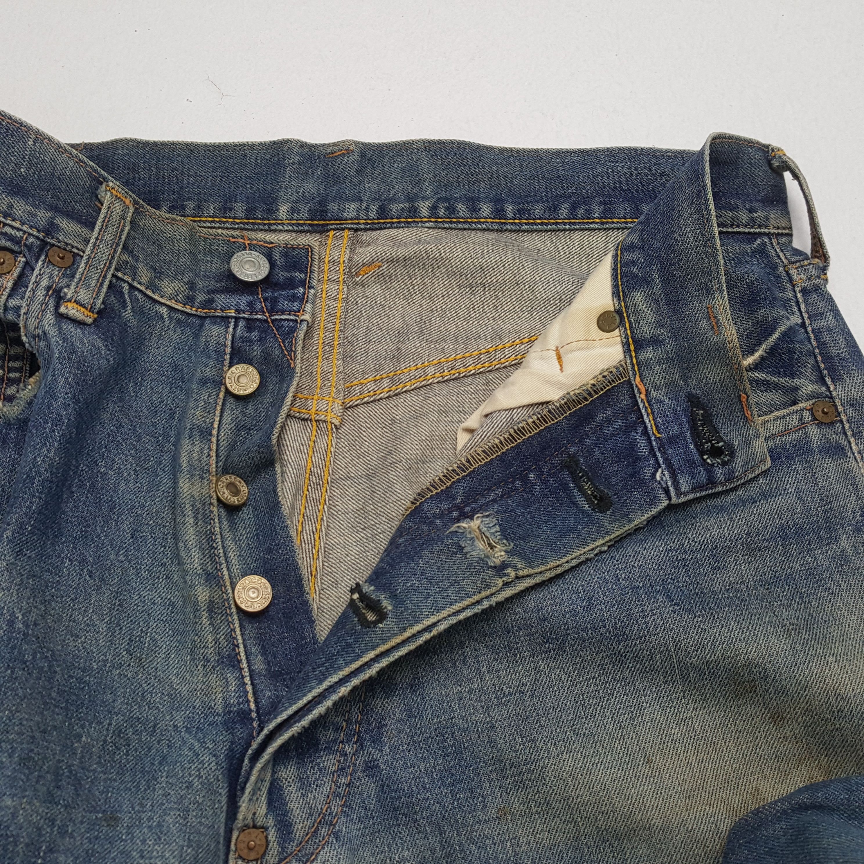 Evisu × Japanese Brand × Vintage Vintage EVISU Japanese Brand Daicock Custom Style Jeans Size US 30 / EU 46 - 13 Thumbnail