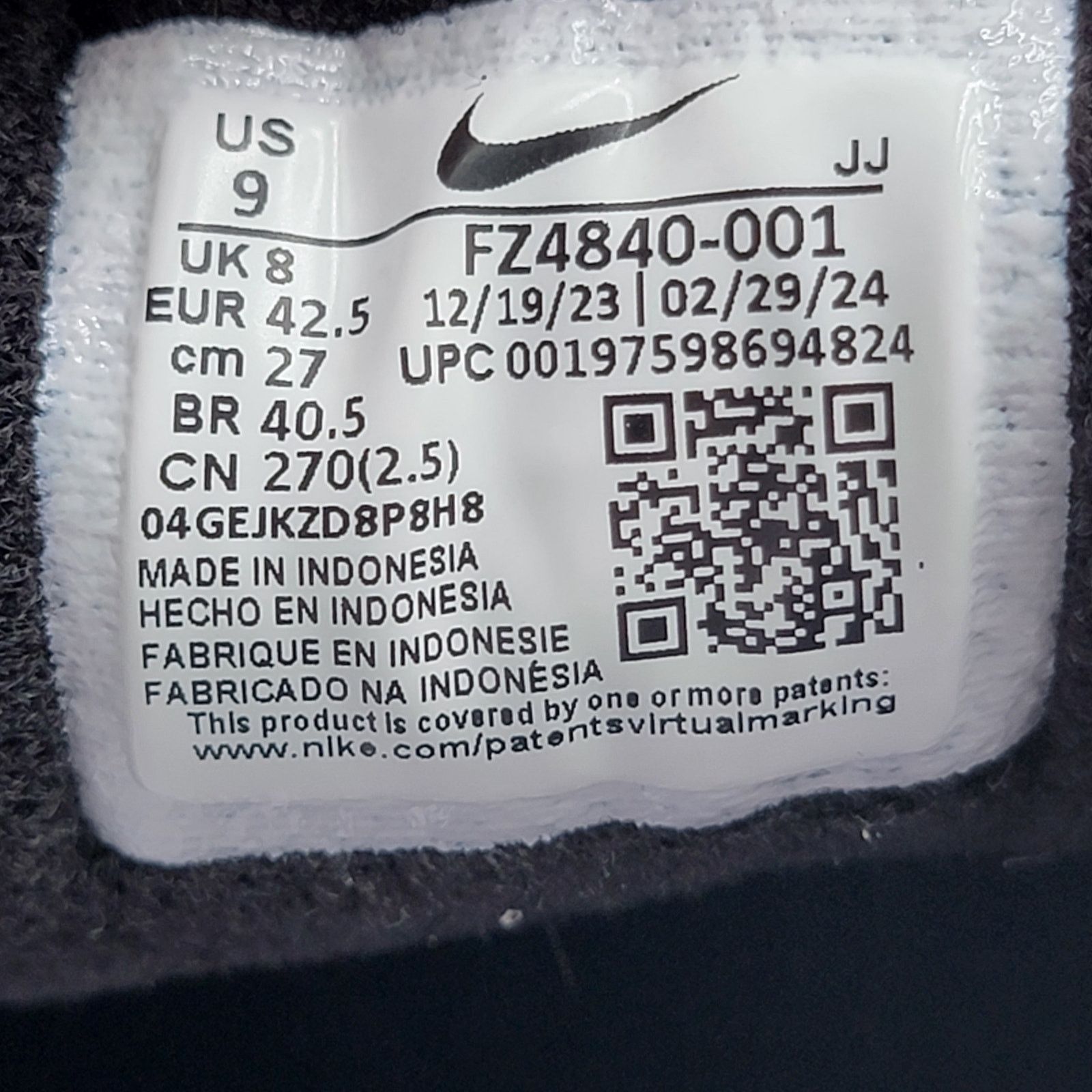Nike Nike Air Max Solo Penn State NCAA Pack - Size 9 FZ4840 001 Size US 9 / EU 42 - 8 Thumbnail