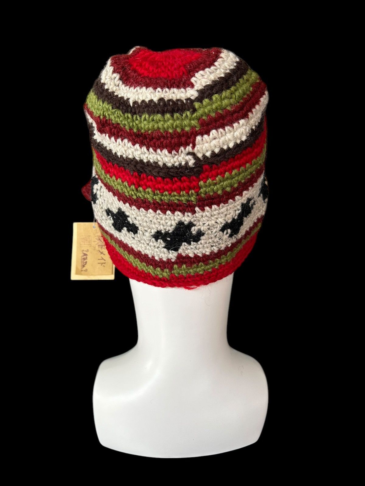 Japanese Brand × Kapital × Vintage Atara Crochet Knitted Hats Rare ☠️☠️ Size ONE SIZE - 2 Thumbnail