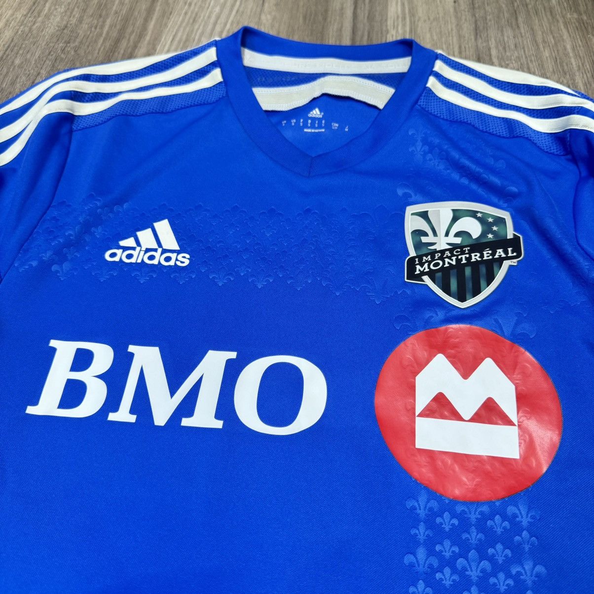 Adidas CF Montreal 15/16 player issue home shirt #11 Drogba Size US S / EU 44-46 / 1 - 3 Thumbnail