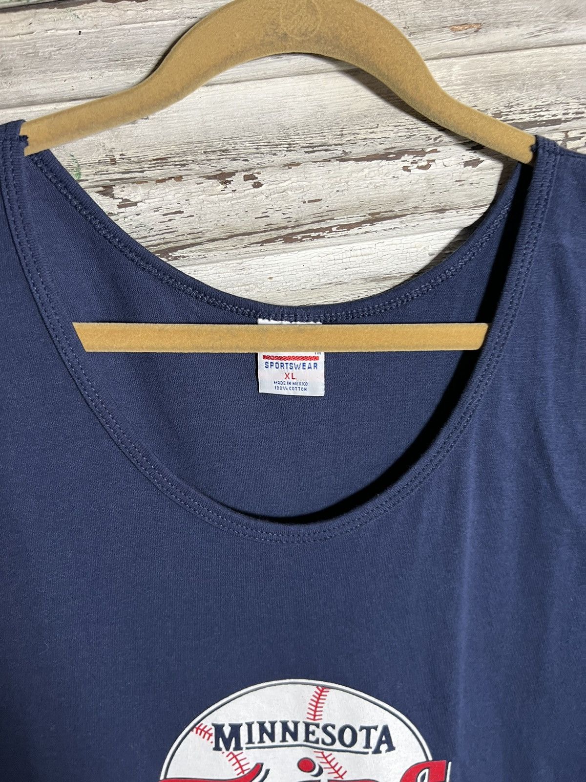 Vintage Vintage Minnesota Twins Tank Top Size US XL / EU 56 / 4 - 4 Thumbnail