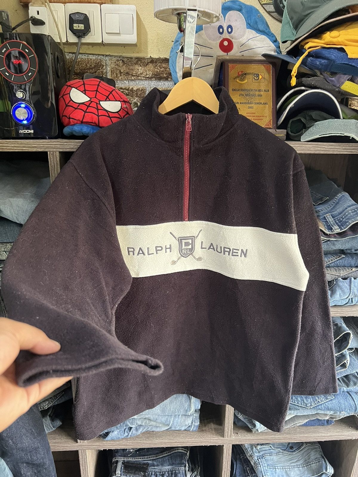 Chaps Ralph Lauren 🔥Vintage Chaps Ralph Lauren Fleece Jacket Size US M / EU 48-50 / 2 - 10 Thumbnail