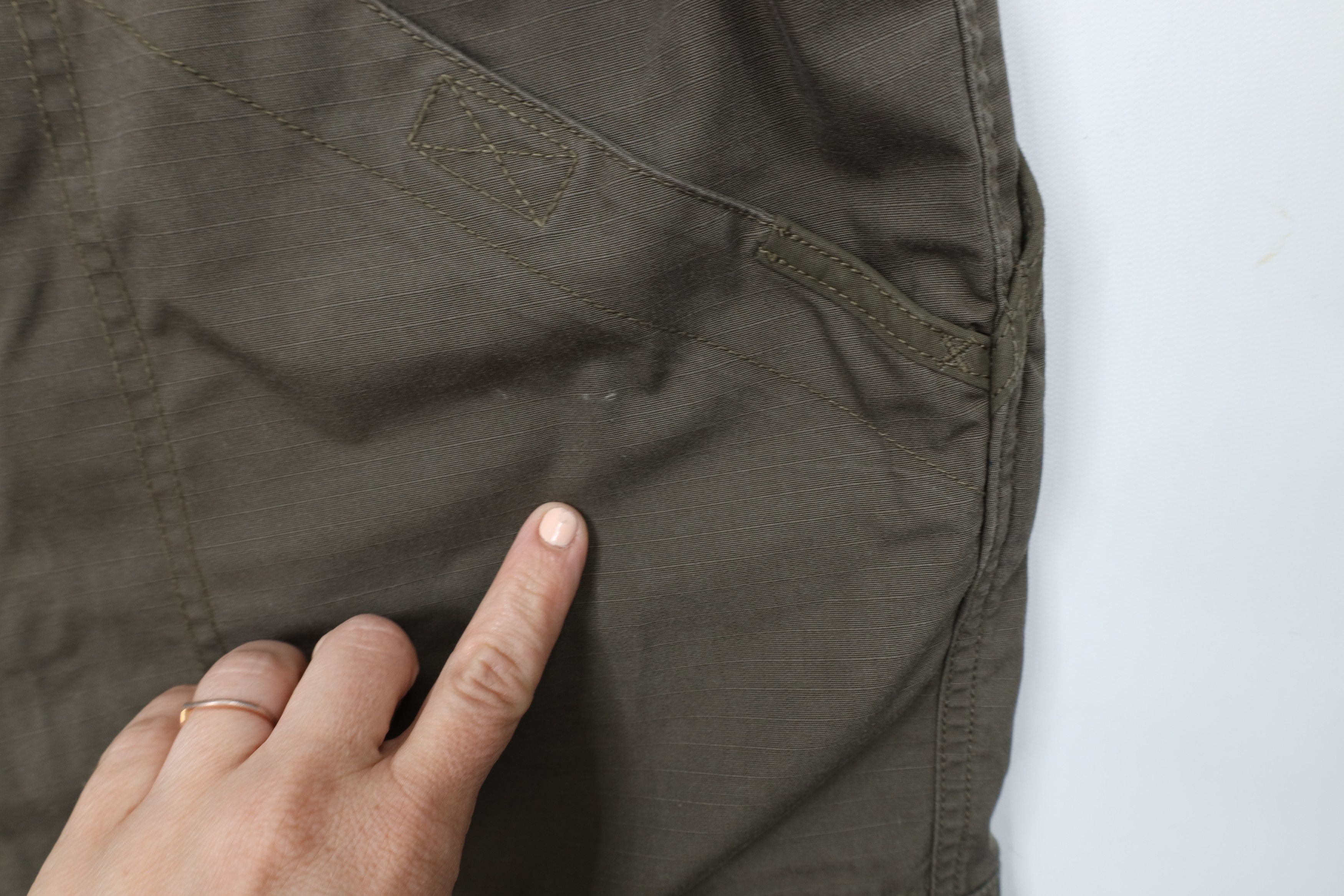 Vintage 5.11 Tactical Series Uniform Cargo Shorts Olive Green Size US 38 / EU 54 - 14 Thumbnail
