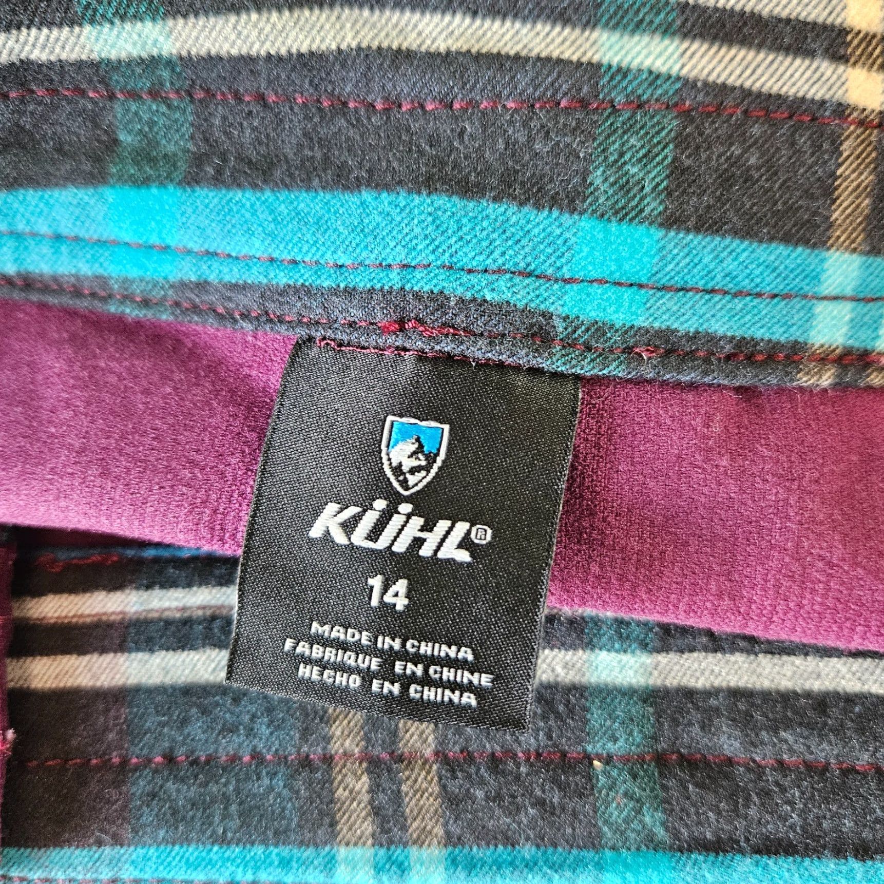 Vintage Kuhl Womens Corduroy Skirt Sz 14 Purple Pockets Cotton Blend Short Straight & Pencil Vintage? (No, not vintage) Size 36" / US 14 / IT 50 - 4 Thumbnail