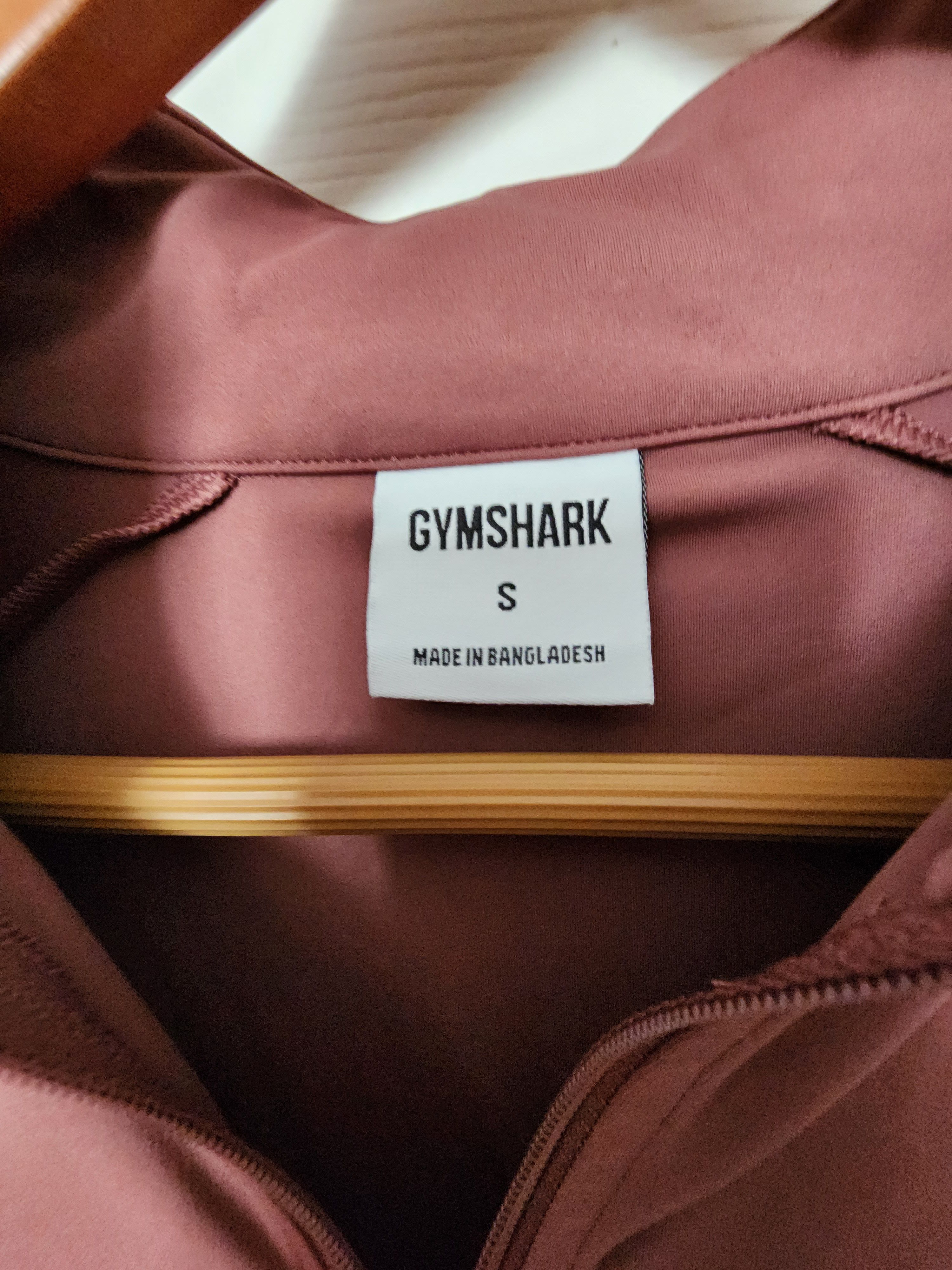 Gymshark NWOT Gymshark Running 1/4 Zip - Magenta Brown Size Small Size S / US 4 / IT 40 - 6 Thumbnail