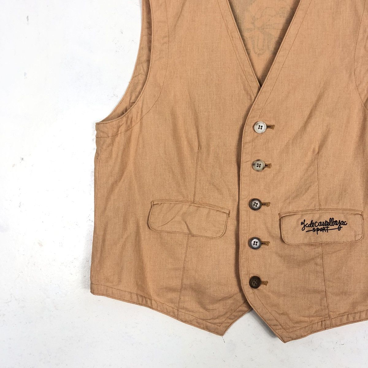 Jean Charles De Castelbajac RARE!! JEAN CHARLES VEST Size US M / EU 48-50 / 2 - 3 Thumbnail