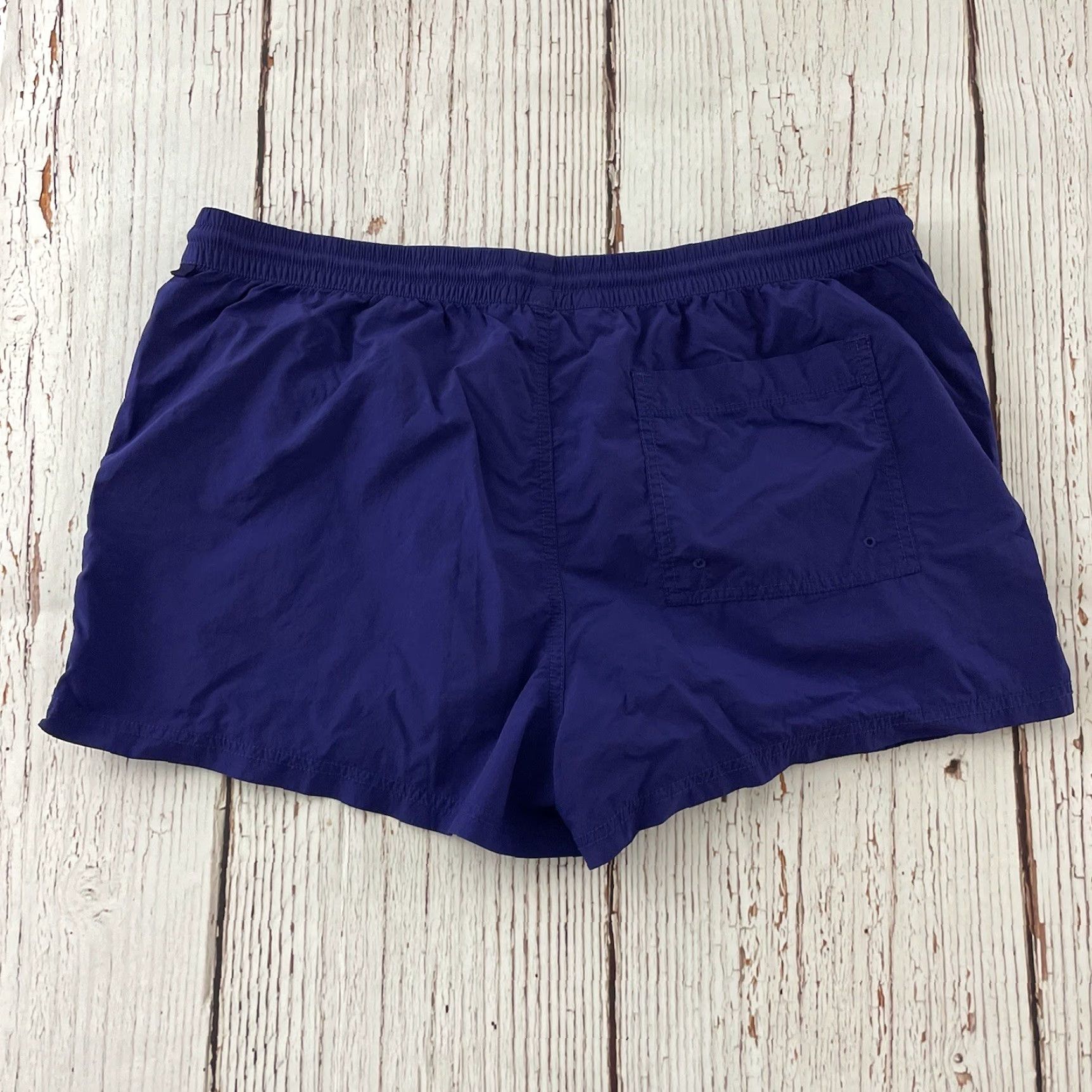 Athleta Athleta Athletic Elastic Waist Shorts Women's 14 Solid Purple Shirt Womens 14 Purple Athletic Shorts Size 36" / US 14 / IT 50 - 6 Thumbnail