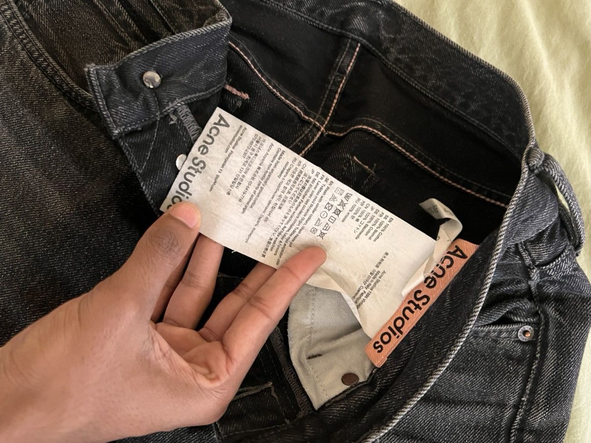 Acne Studios Acne Studios Regular Fit “1996 Vintage Black” denim Size US 30 / EU 46 - 7 Thumbnail