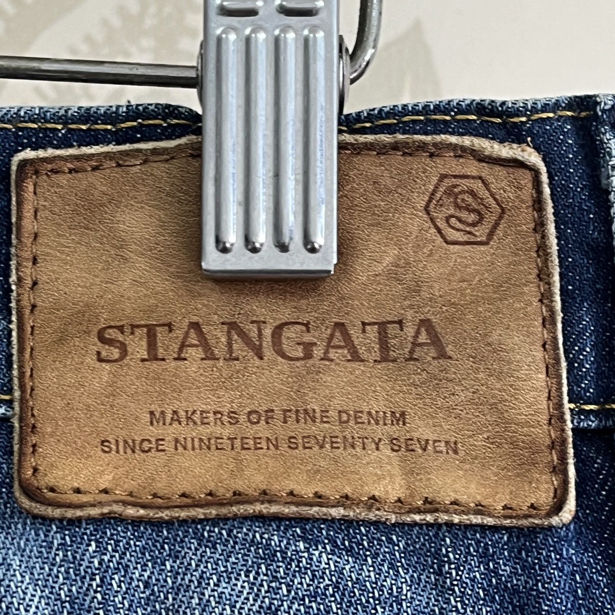 Vintage Vintage Stangata Italy Distressed Denim Size US 36 / EU 52 - 14 Thumbnail