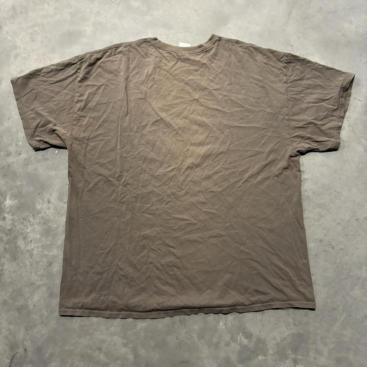 Vintage Crazy Vintage Y2K/2000s Sunfaded Brown Manatee Nature Animal Graphic Tee! Size US XXL / EU 58 / 5 - 4 Thumbnail