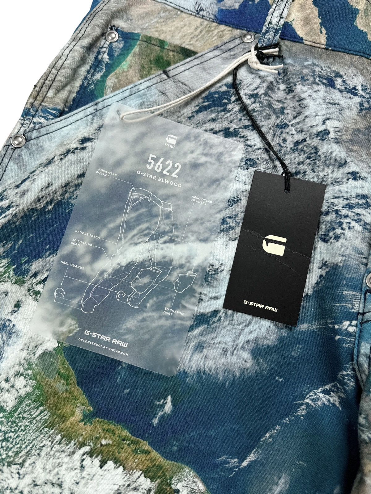 G-Star × Pharrell NWT🏷️ G-Star x Pharrell Williams 5622 Earth Camouflage Pants Size US 28 / EU 44 - 4 Thumbnail