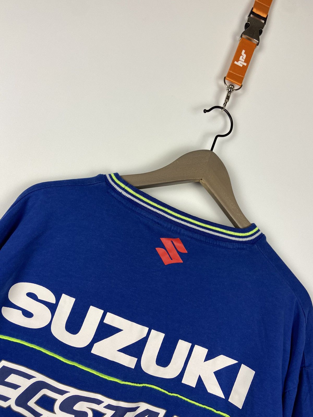Vintage Team Suzuki Ecstar Official Merchandise Men’s Blue T-Shirt Size US XXL / EU 58 / 5 - 14 Thumbnail