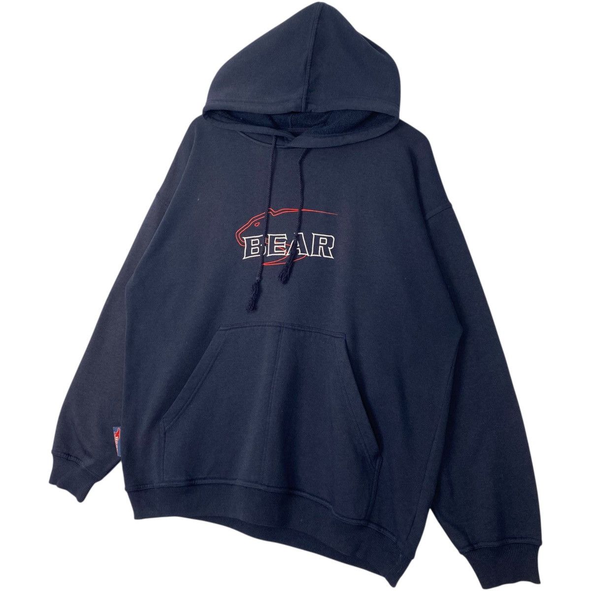 Vintage Vintage Bear Surf Hoodie Sweater Big Logo Navy Size M Size US M / EU 48-50 / 2 - 2 Thumbnail